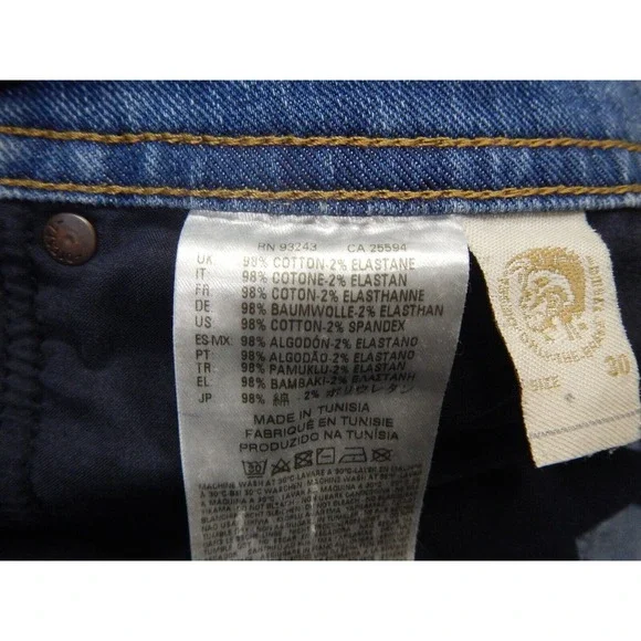 Diesel Slim Fit Distressed Jeans for Men